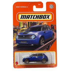 Matchbox Honda E 2020 Blue Diecast Electric Car EV 1:64 New